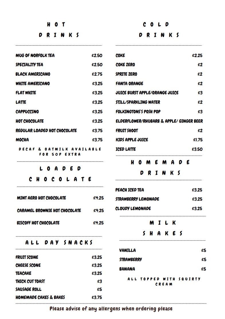 Breakfast & Lunch Menu